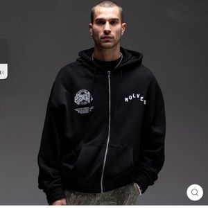 Darcsport PYRAMID V2 "CHAMBERS" ZIP HOODIE IN BLACK